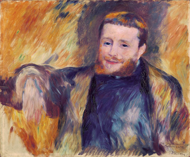 ピエール=オーギュスト・ルノワール 《レストランゲの肖像》 1878年頃 油彩/カンヴァス 54.6×66.2cm イスラエル博物館蔵 Photo © The Israel Museum, Jerusalem by Max Richardson